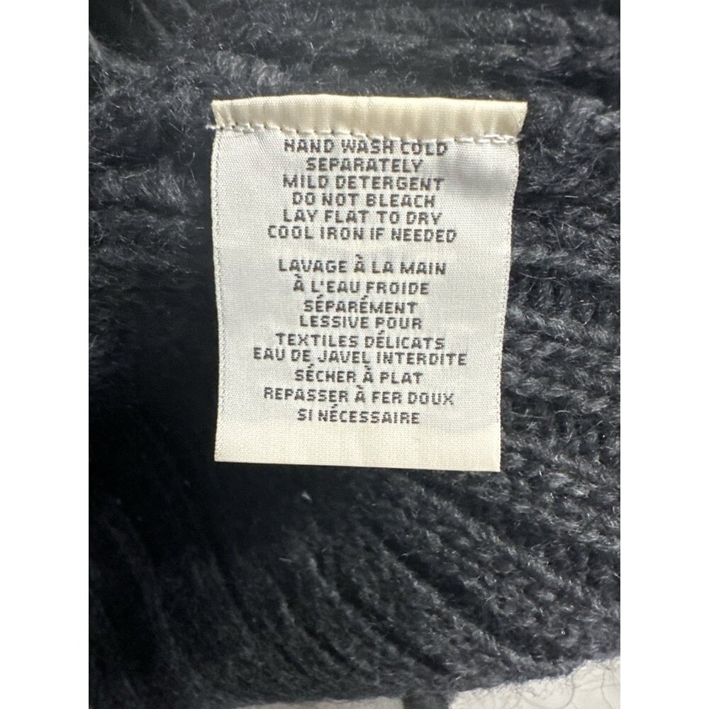 Denim & Supply Ralph Lauren Long Chunky Cable Knit Fringe Cardigan Alpaca Small - Picture 12 of 13